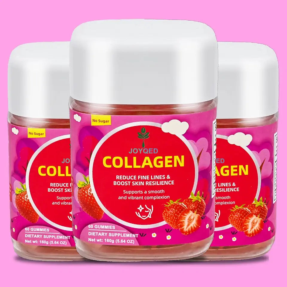 Collagen Gummies with Vitamin C, Zinc, Fish Collagen Peptides K77210