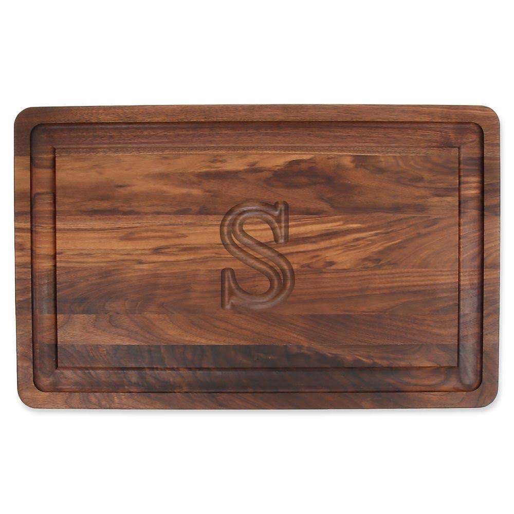 15-inch by 24-Inch by 1.25-Inch Walnut Carving Board B185