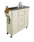 White Stainless Top Cart K168985