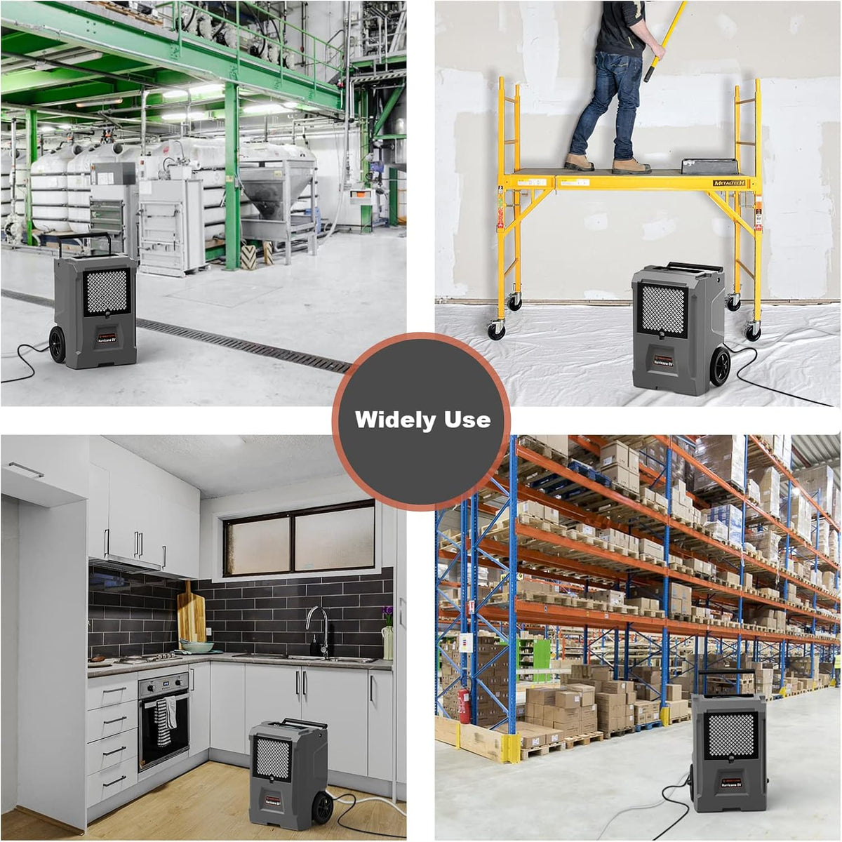 110 Pints Commercial Dehumidifier with Pump W3440