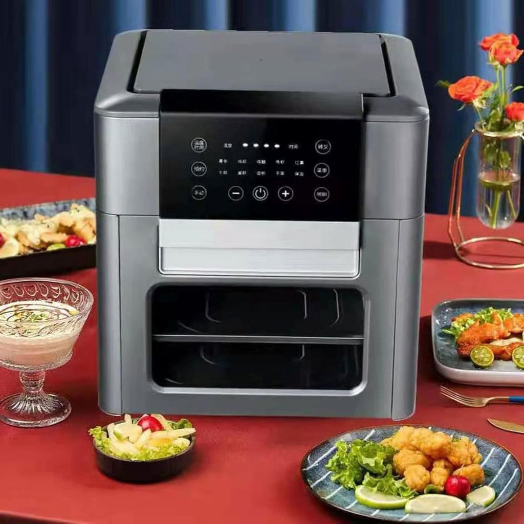 12L Air Fryer Oven Toaster Rotisserie Dehydrator with LED Digital Touchscreen M197