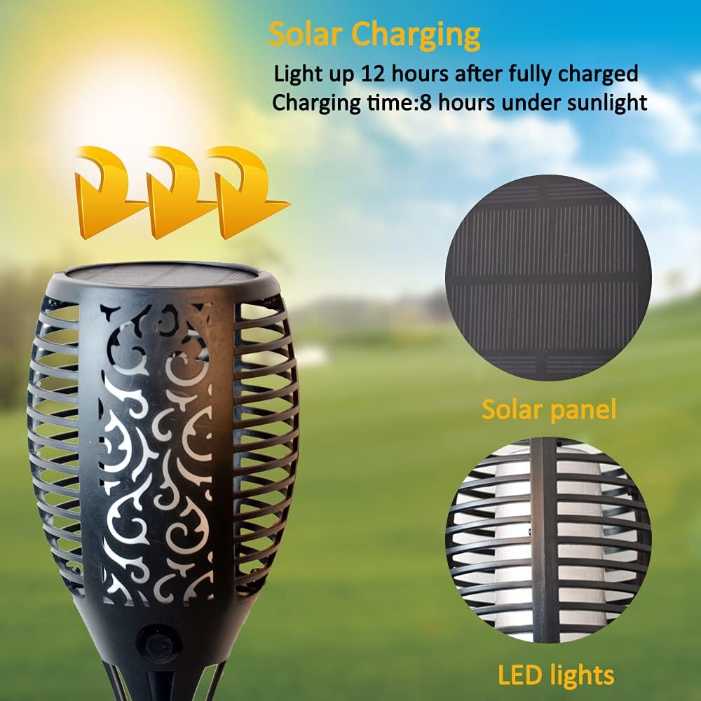 Waterproof Solar Spotlights 6 Pack F9761