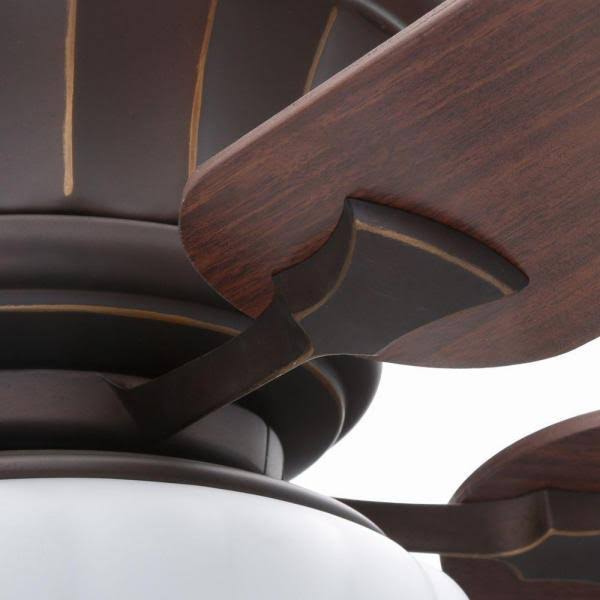 Oil Rubbed Bronze Ceiling Fan with Light Kit G549