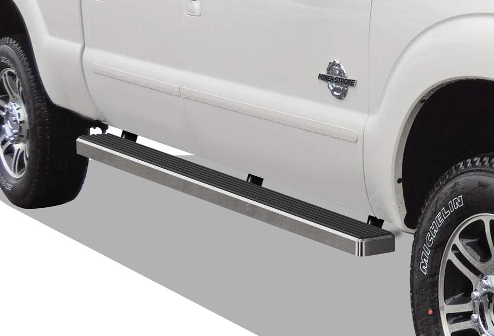 Black Running Boards 6 inches Crew Cab Y1254