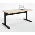 60 in. RightAngle Hardrock Maple Electric Height Adjustable Desk U101