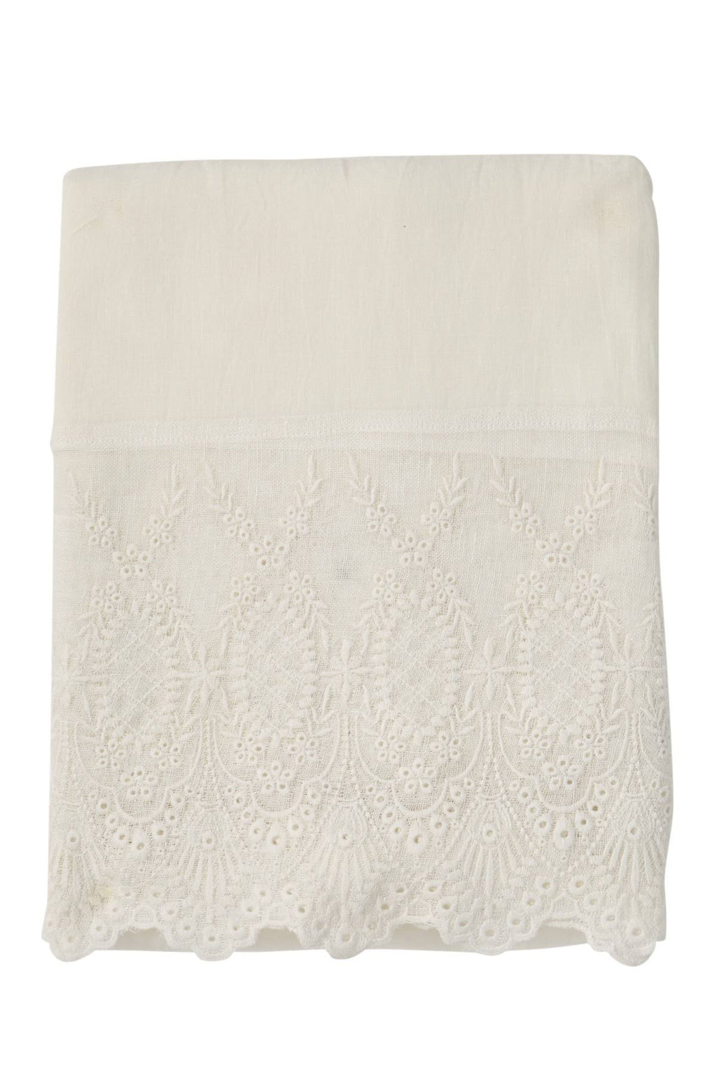 Cream Queen Flat Sheet V3472