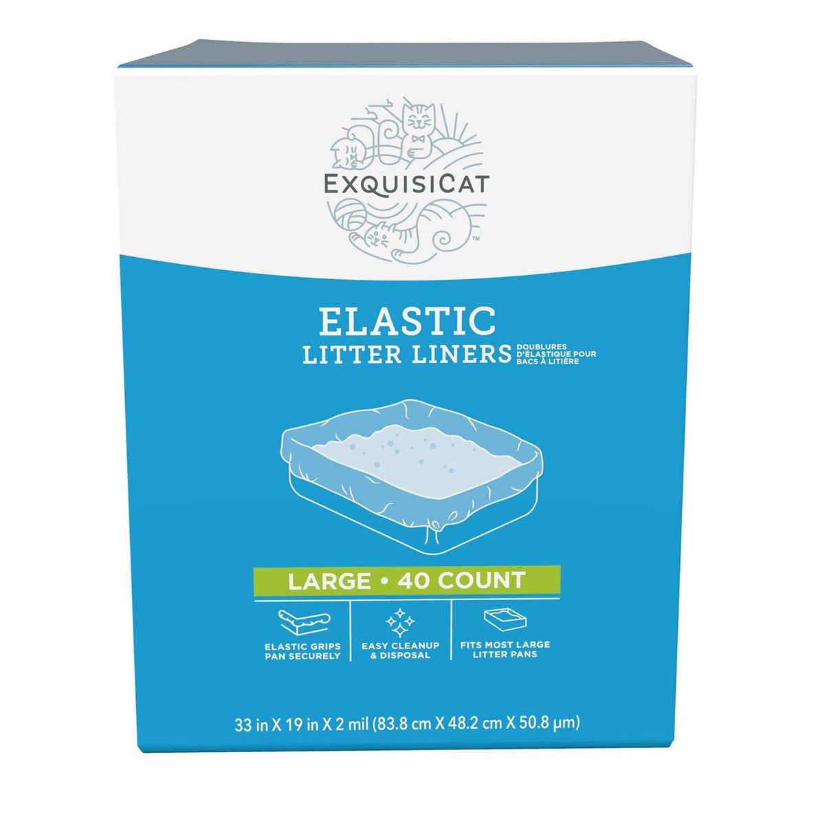 Elastic Litter Liners C59290