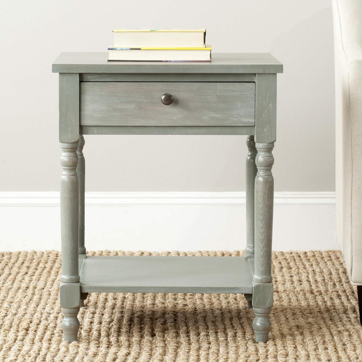 Ash Grey Accent Table L79823