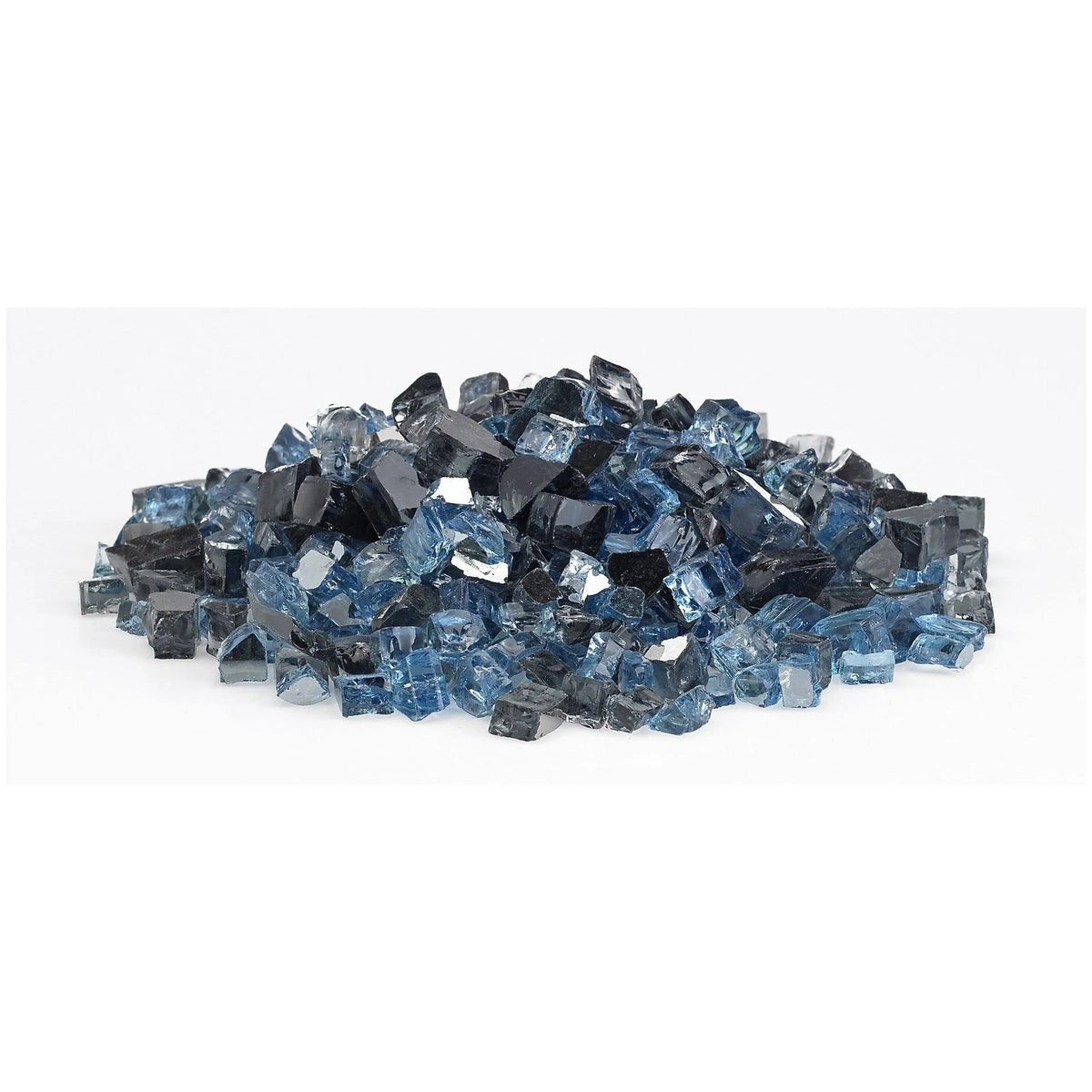 0.5 in. Reflective Fire Glass 10 lbs Jar A66733