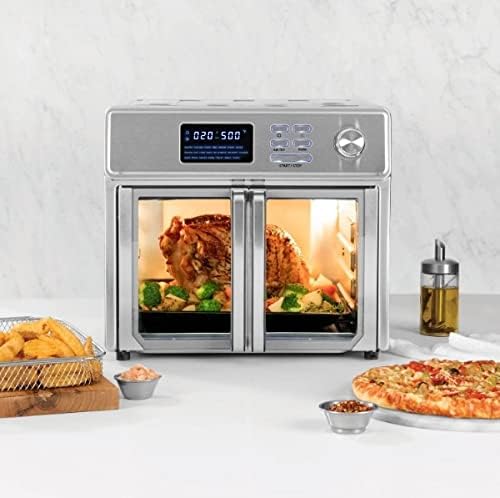 26 Quart Digital Air Fryer Oven Combo Stainless Steel X496
