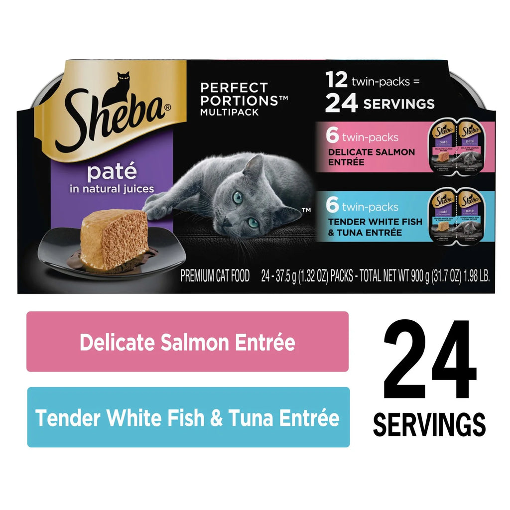 Wet Cat Food Variety Pack, 1.32 oz (12 Pack) C1683