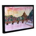 Sunset on River Tiber with St.Peter Y65537