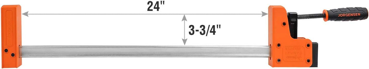 36-inch 90° Parallel Jaw Bar Clamp Set, 2-pack H84292