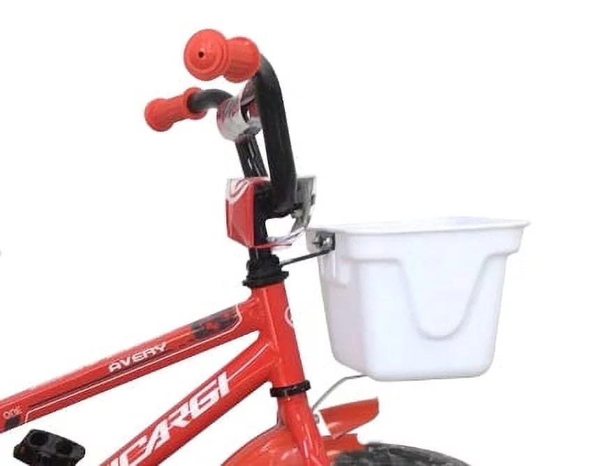 16 BMX Steel Frame Coaster Brake Bicycle with Baskets & Fenders U8662