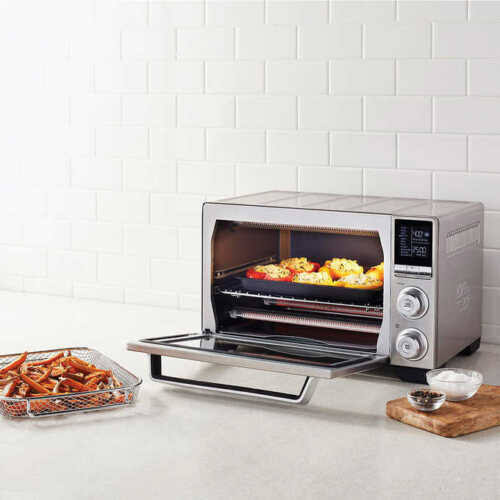 Quartz Heat Countertop Toaster Oven with Air Fry, 0.88 Cu. ft W455610