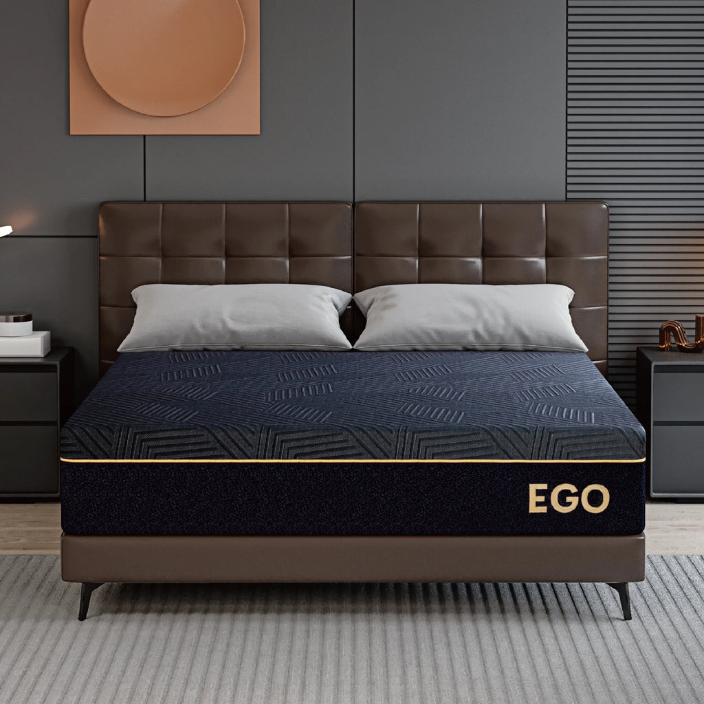 Black 12 inch Full Size Memory Foam Mattress G875030