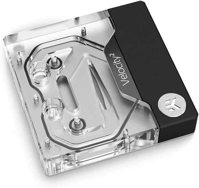 Nickel/Plexi CPU Water Block D764