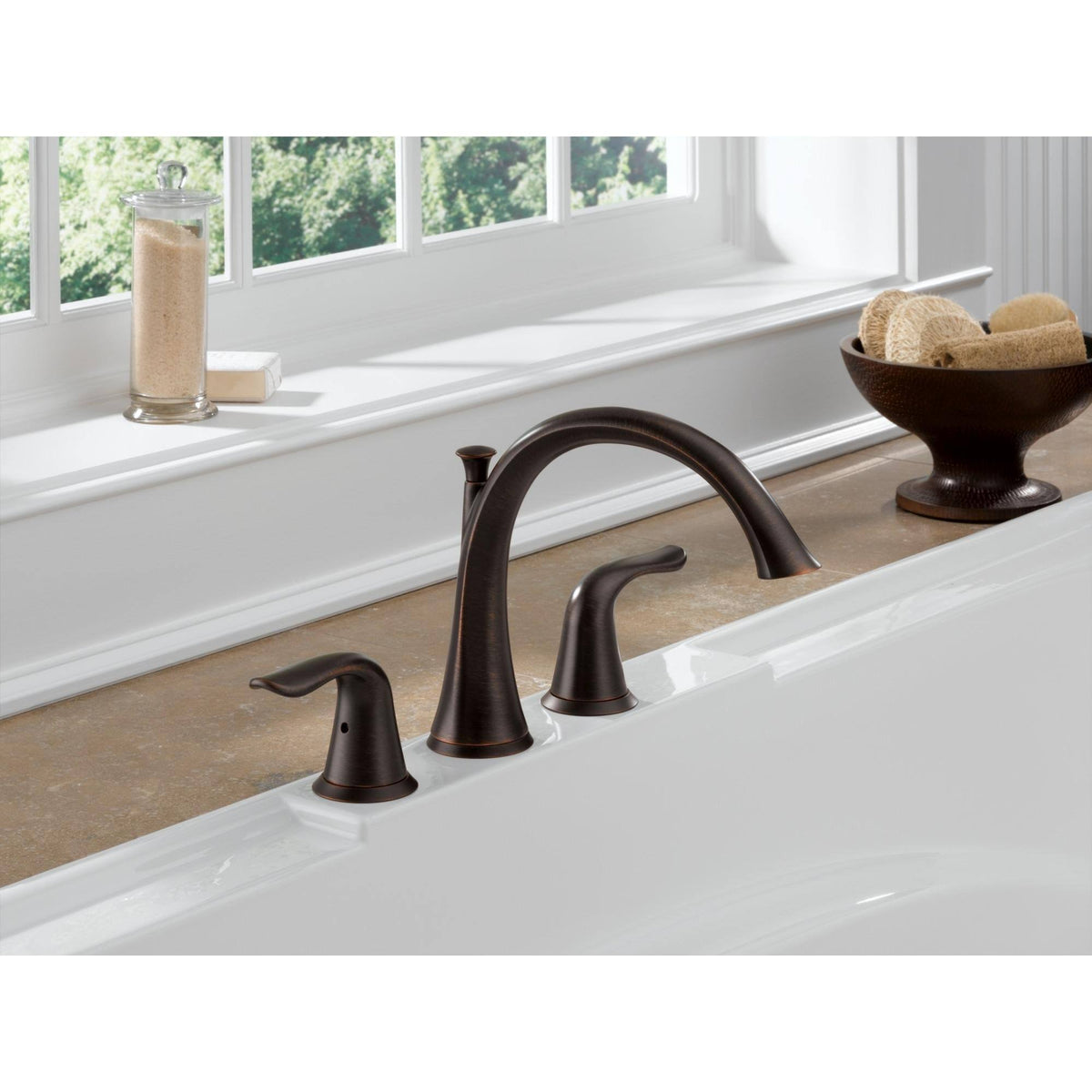 Venetian Bronze Roman Tub Trim S83680