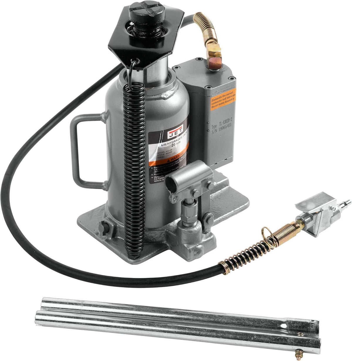 20 Ton Air/Hydraulic Bottle Jack R206