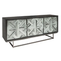 3-Door Wood Credenza with Adjustable Shelf G853
