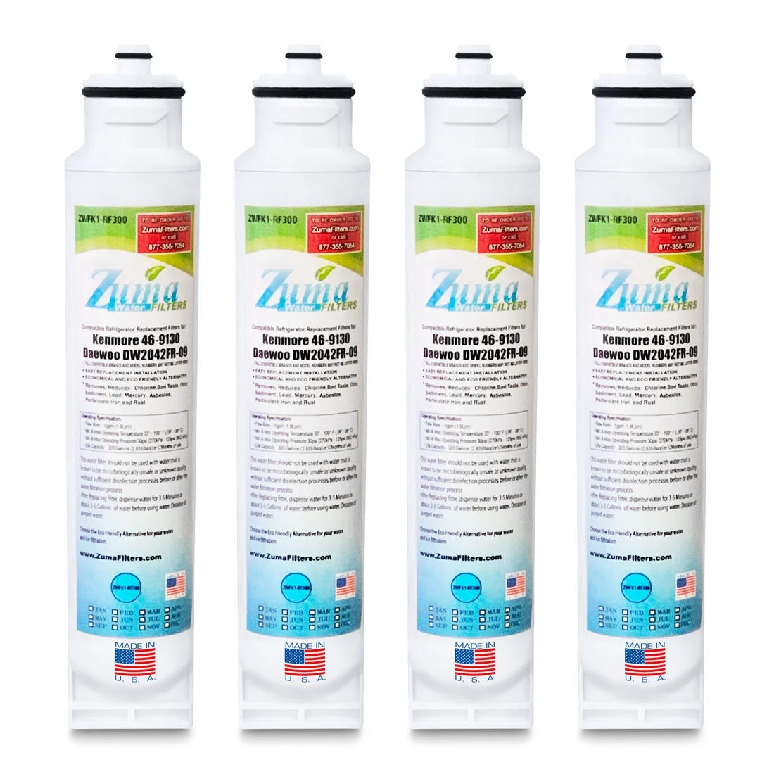 Water and Ice Filter 4 Pack E2587