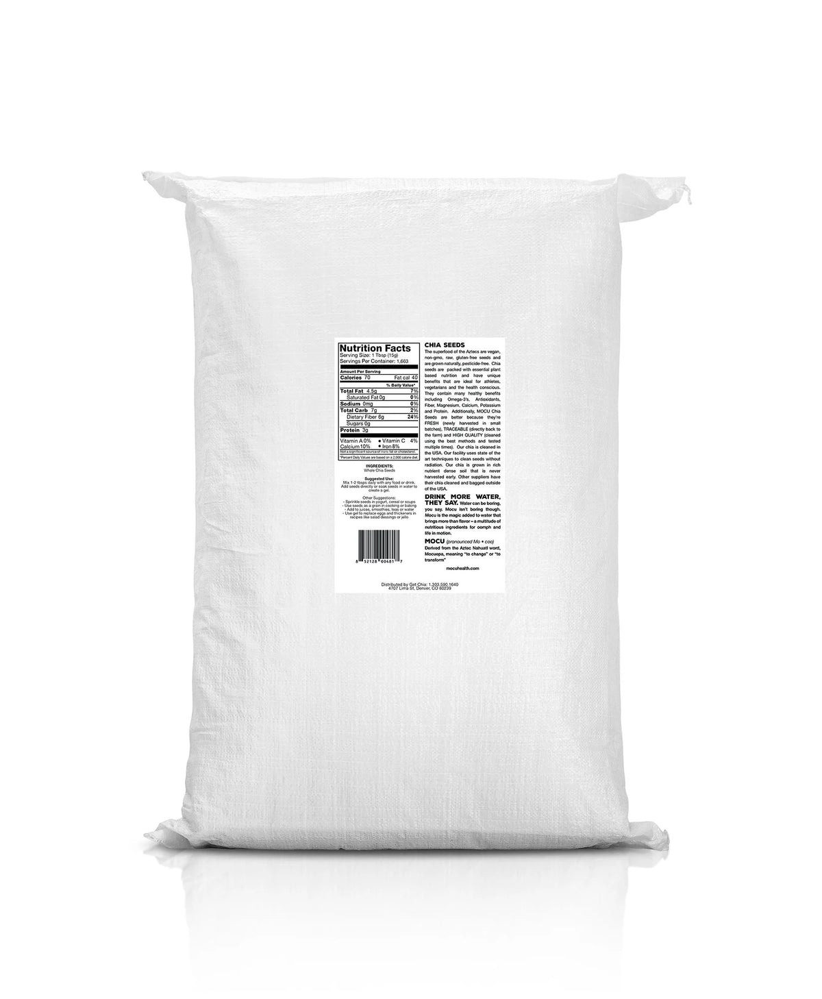 Black Chia Seeds 55LB L587234