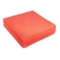 Melon Corded Indoor Outdoor Deep Seating Chair Cushion 23.5 in w x 23 in d Z267
