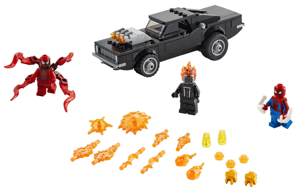 Spider-Man and Ghost Rider vs. Carnage Building Toy (212 Pieces) W644