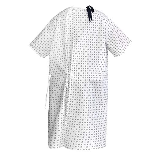 Unisex Patient Gown with Back Ties U9864