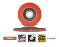 Flap Disc Ceramic 4-1/2x22 x 7/8x22 QTY 10 P120
