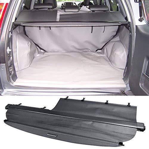 Black Retractable Rear Cargo Trunk Cover Y556479