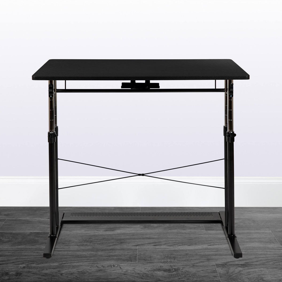 Black Rectangular Sit/Standing Desk H564533