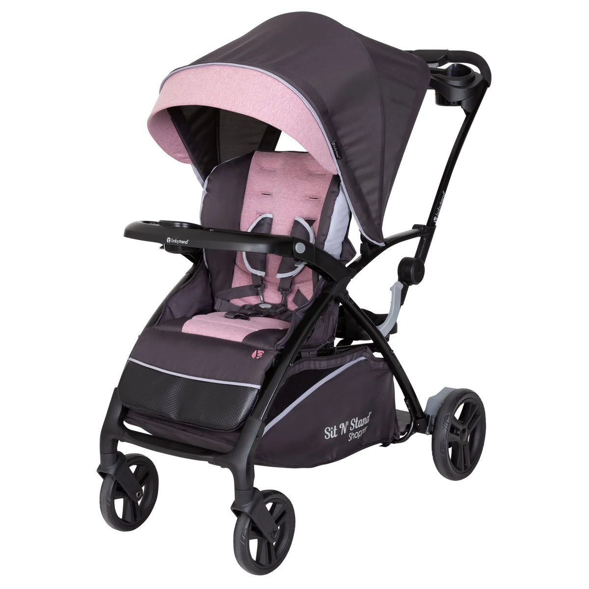 Pink 5-in-1 Stroller W68211