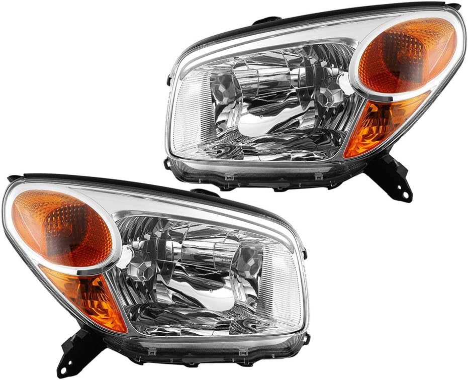 OE Fitment Replacement Headlights Assemblies Pair M7708