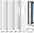 Portable AC Window Kit with 5.9 Exhaust Hose, Pack of 2 R17468