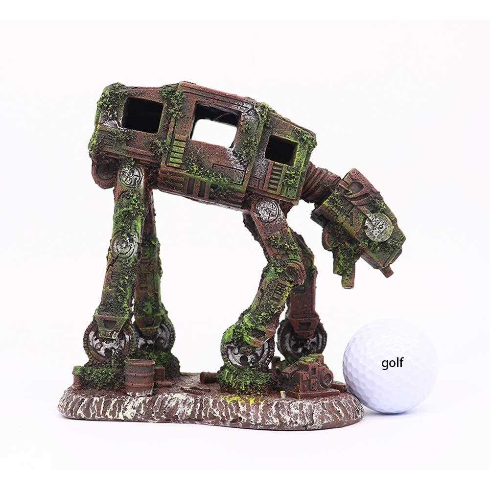 Aquarium Decorations Walking Land Tank Aquarium Ornament W5832