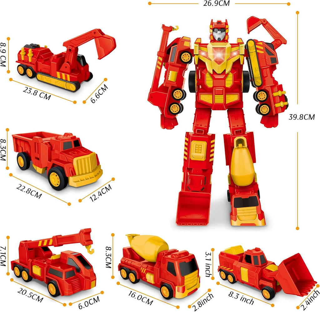Pull Back Construction Toy Set Q898