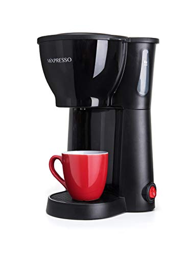 Black Mini Compact Drip Coffee Maker (10.5oz) R983