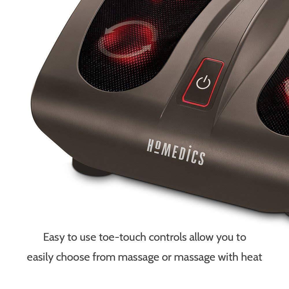 Triple Action Shiatsu Foot Massager with Heat U3864