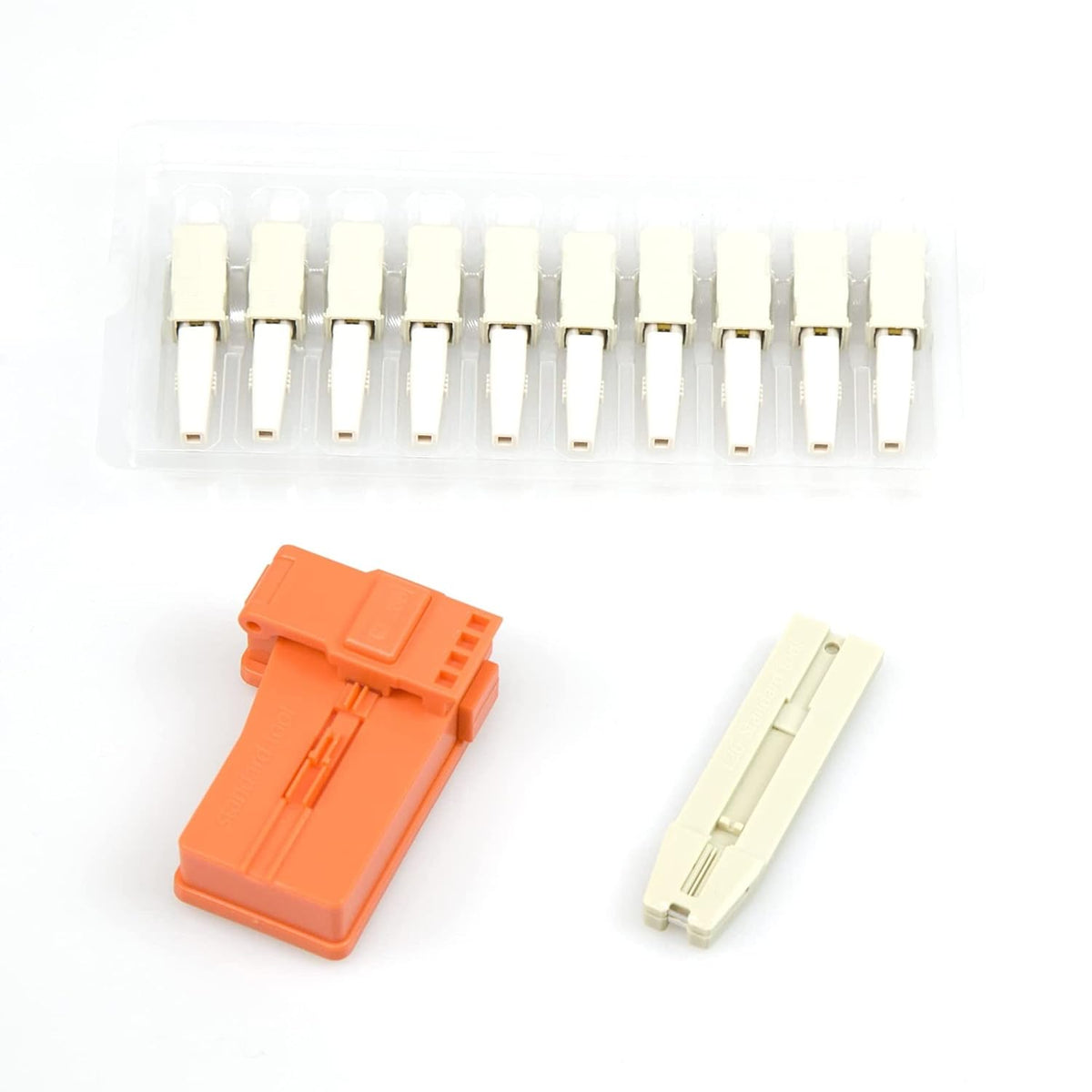 SC APC Fiber Optic Quick Connector 100pcs T206329