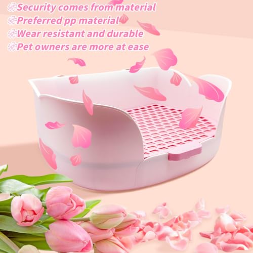 Rabbit Litter Box Corner Litter Bedding Box I321