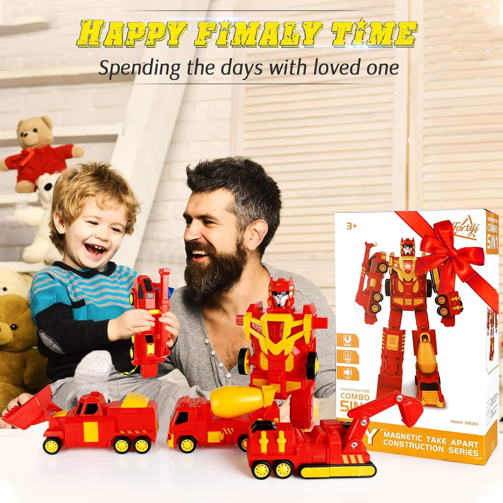 Pull Back Construction Toy Set Q898