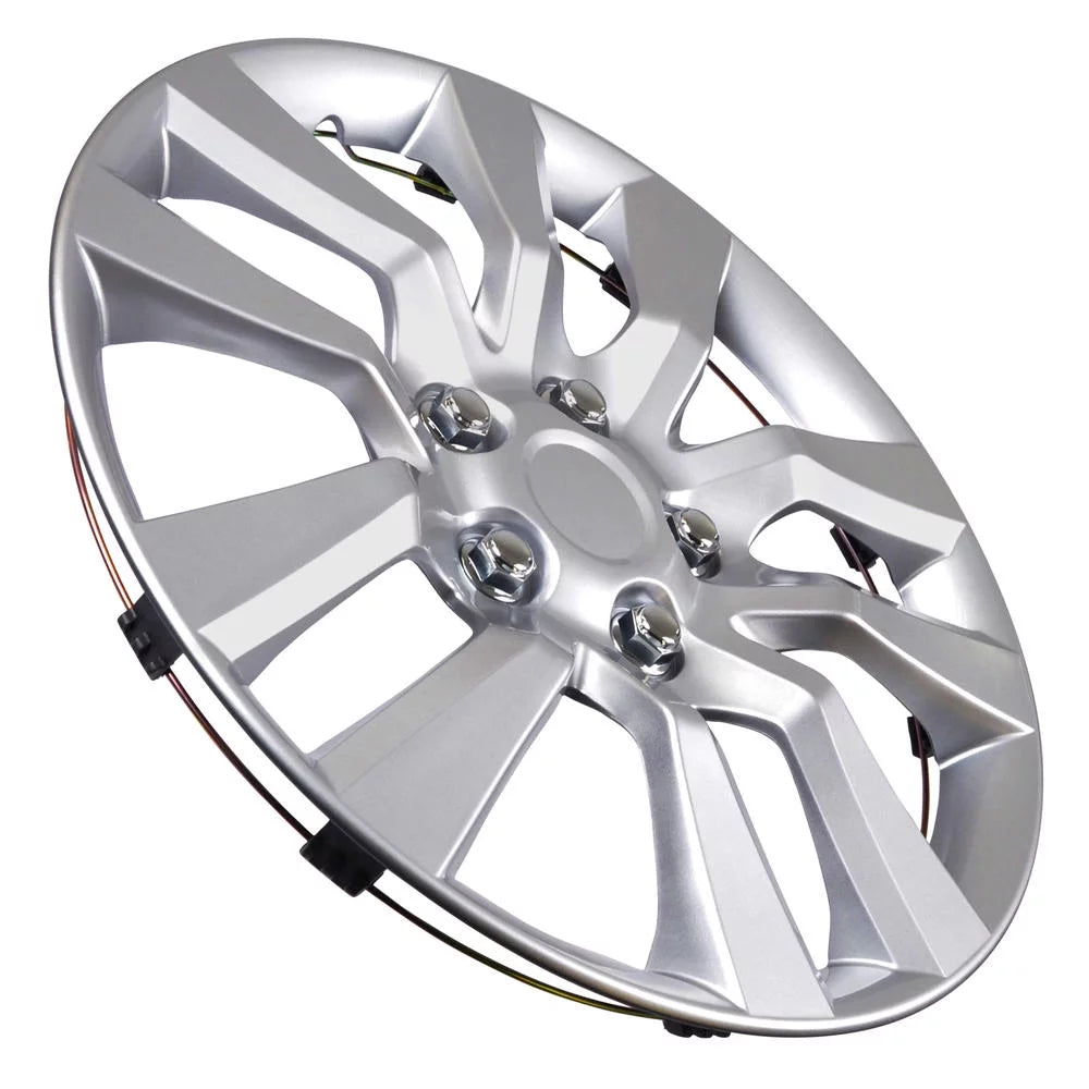16 Inch Silver Replica Wheel Covers (4 Pieces) C230578