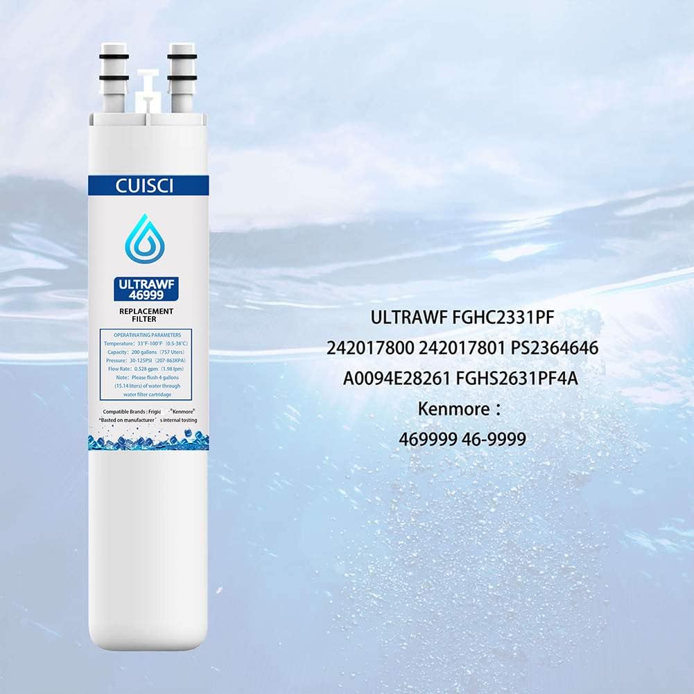 White Water Filter Cap Replacement, 2 Pack P452