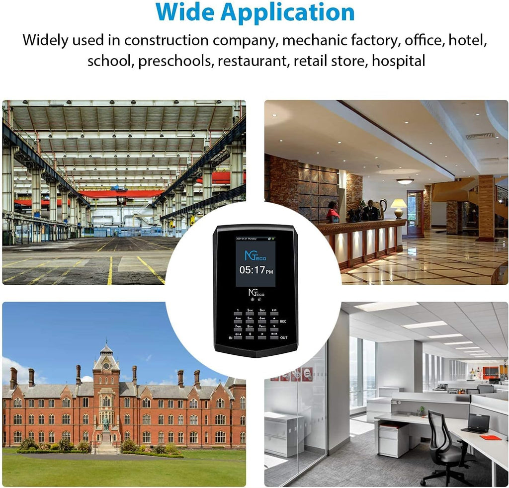 Face Recognition Time Clock G42012