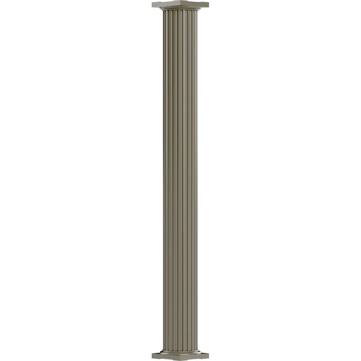 Round Non-Tapered Fluted Aluminum Column L15850