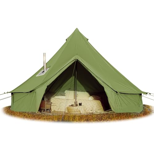 Cotton Canvas Waterproof Large Tent S7965