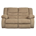 Mocha Reclining Loveseat T202