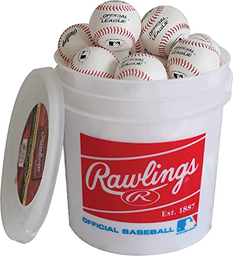 24 Count Official League Practice Baseballs L3635