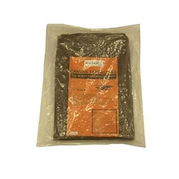 20'x30' 12-oz Brown Canvas Tarp O228166